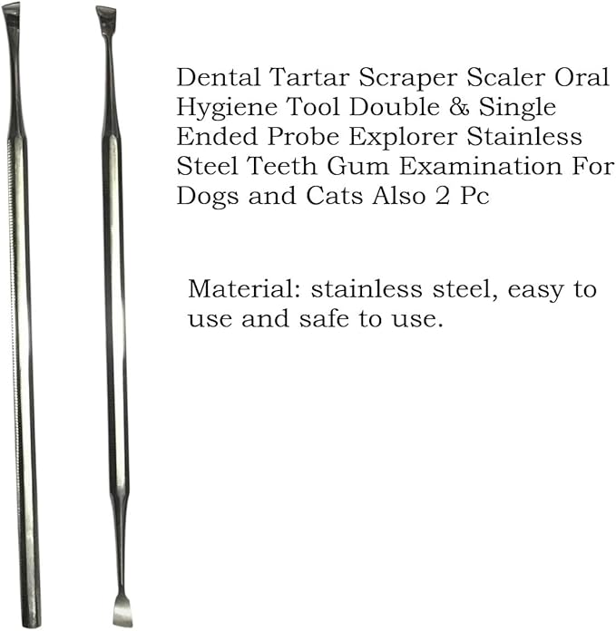 Pet Grooming Kit – Dog Grooming Tools Set with Dematting Rake, Stainless Steel Comb, Stripping Knife, Nail Clipper, Tick Remover & Dental Scaler (Blue, 7 Piece)