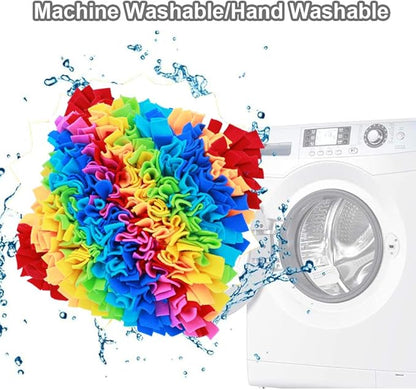 Ablechien Snuffle Mat for Dogs - Dog Feeding Mat, Nosework Training Mats for Foraging Instinct, Enrichment Toys for Small/Medium/Large Dogs