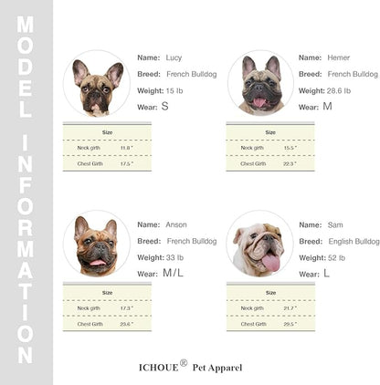 iChoue Original Print French Bulldog Collar Adjustable with Locked Buckle for Frenchie Pug English Boston Terrier Dogs, Kiwi Fruit, Small
