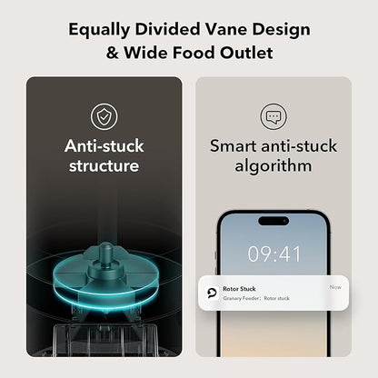 PETLIBRO Automatic Cat Feeder, 5G WiFi Automatic Dog Feeder with Freshness Preservation 5L + 6 Packs Pet Food Desiccant Bag Suitable Model PLAF001, PLAF101, PLAF005, PLAF006, PLAF103, PLAF203