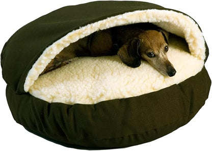 Snoozer Cozy Cave, Olive, Large