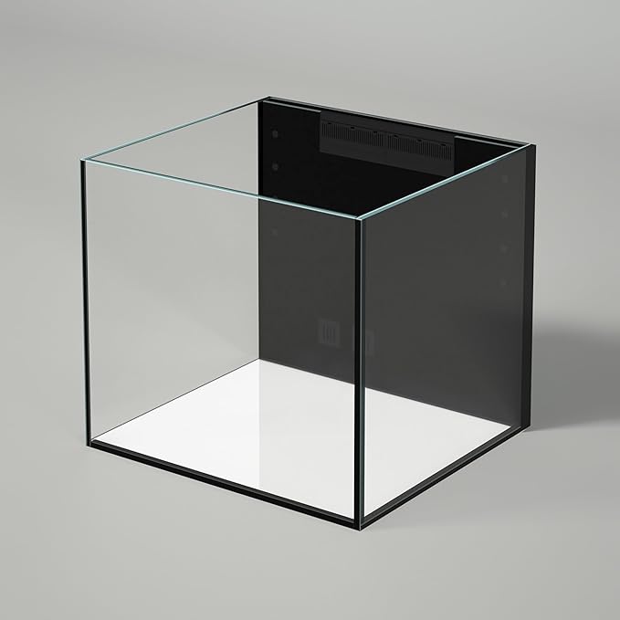 LANDEN RS 60 ReefStar Saltwater Aquarium Reef-Ready Sump Aquarium-50 Gal Display + 20 Gal Sump | 23.6″×21.7″×19.7″ Tank + Cabinet w/Built-in Filtration for Coral & Nano Fish