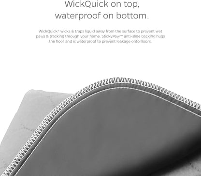 Pet Parents Pawtect® Pads Washable Dog Pee Pads (2pack) of 18x24 Premium Pee Pads for Dogs, Waterproof Training Pads for Dogs & Reusable Dog Pee Pads! Whelping & Modern Puppy Pads!