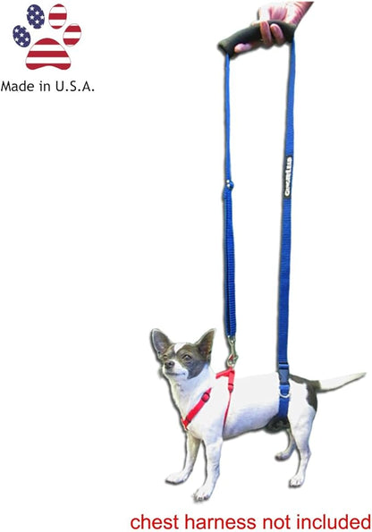 GINGERLEAD Dog Support Sling Harness, X-Small Fits Little Pets Under 25 lbs or Dachshunds with IVDD, Spinal Disc Disease, or Back Injuries. Assist Old or Recovering Pets. Chest Harness NOT Included.