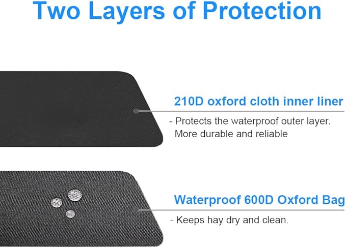 Hanging Hay Feeder Bag for Guinea Pigs, Bunnies, Chinchillas. Stars