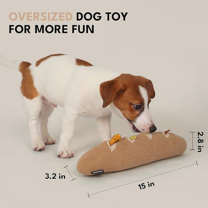 CHEWFFON Interactive Squeak Dog Toy, Dog Enrichment Puzzle Toys, Stress Release Game for Boredom, Snuffle Activity Foraging Instinct Training of Dogs