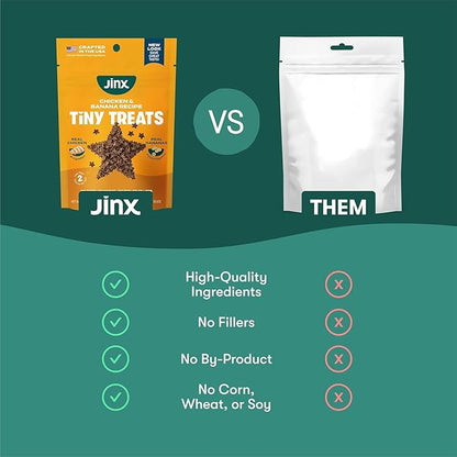 Jinx Chicken & Banana Training Treats Bundle for Dogs and Puppies - 4oz (Pack of 2)