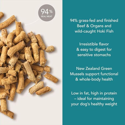 K9 Natural Grain-Free Freeze-Dried Dog Food, New Zealand Beef & Hoki Feast 8lb