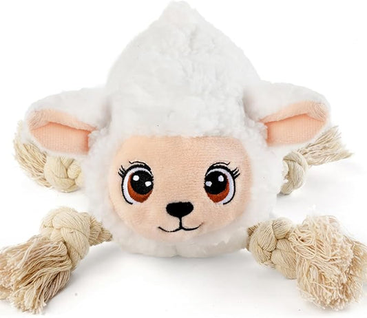 Sedioso Large Dog Squeaky Toys, Stuffed Animal Dog Chew Toy, Durable Plush Toy for Puppy, Small, Middle, Large Dogs