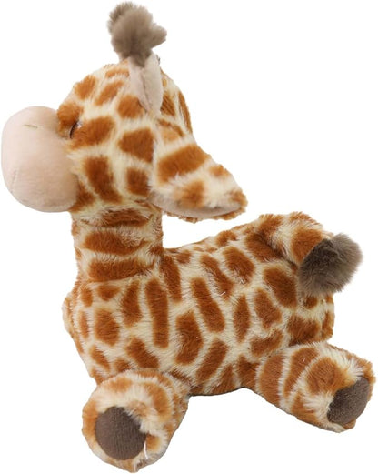 GOOC Kawaii Stuffed Giraffe Animal Fluffy Plush Toy Sitting Baby Giraffe Plushies Doll Anime Gift for Kids or Lover 10 Inch