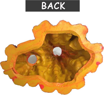 S-Lifeeling Tank Decoration Volcano Ornament Aquarium Decorations Volcanic Stone for Fish Tank (L)