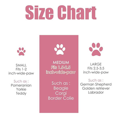 Dog Paw Cleaner for Medium Dogs, Dog Paw Washer, Muddy Paw Cleaner, Pet Foot Cleaner, Dog Paw Protector Kit