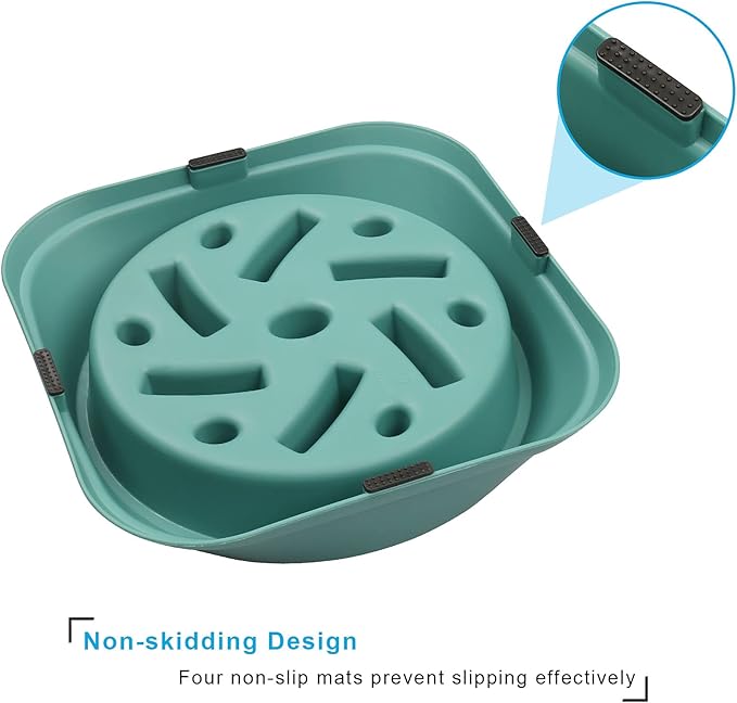 UPSKY Slow Feeder Small Dog Puzzle Bowl Feeder - Anti-Slip, Anti-Bloat, Anti-Choking