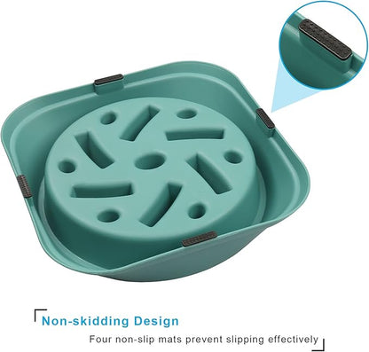 UPSKY Slow Feeder Small Dog Puzzle Bowl Feeder - Anti-Slip, Anti-Bloat, Anti-Choking