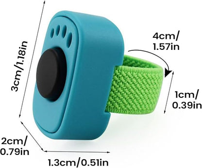 Dog Clicker - Sound Positive Behavior Trainer, 10 Pieces Interactive Cat Clicker for Training and Fun, Pet Accessory for Obedience and Socialization, Animal Category Lightweight Feature