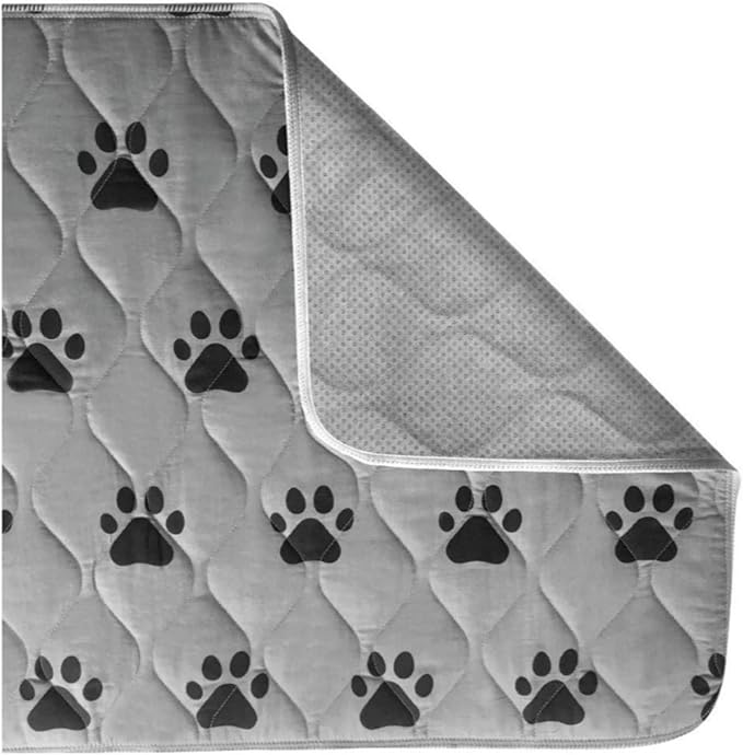 Mr. Peanut's Washable Pee Pads for Dogs – 3 Pack Reusable Puppy Pet Training Pads – Waterproof Super Absorbing Pet Carrier Protector Mat