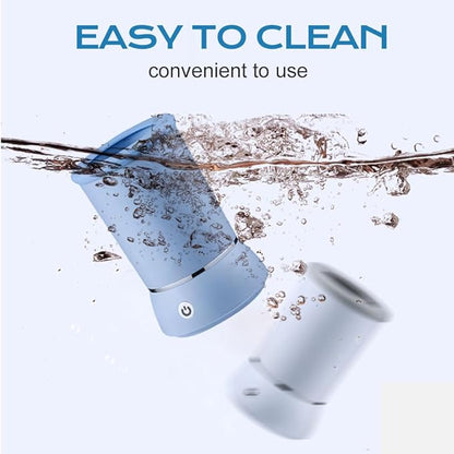 Automatic Dog Paw Cleaner 2025 New Dog Paw Cleaner Cup, Dog Paw Cleaner with USB Rechargeable, Paw Cleaner for Small Medium Large Breed Dogs Cats/Dogs (Blue)