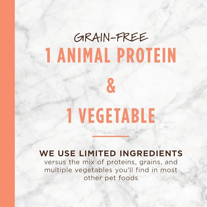 Instinct Limited Ingredient Diet, Natural Dry Dog Food, Grain Free Recipe - Real Salmon, 4 lb. Bag