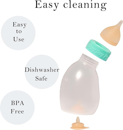 Doggiema Kittens Feeder Bottle, Silicone Feeding Nipple and Syringes for All Breed Kittens and Small Animals Dongdong pet