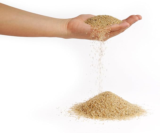 LANDEN Namale Aquarium Sand 2L(Approx 7 lbs), Super Natural Sand for Aquarium Landscaping, Cosmetic Sand for Fish Tank, Fine Grain Substrate for Freshwater or Blackwater Biotope Tank