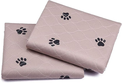Washable Puppy Pads, Reusable Pet Training Pads - Large Dog Bed Mat, Waterproof & Super Absorbing