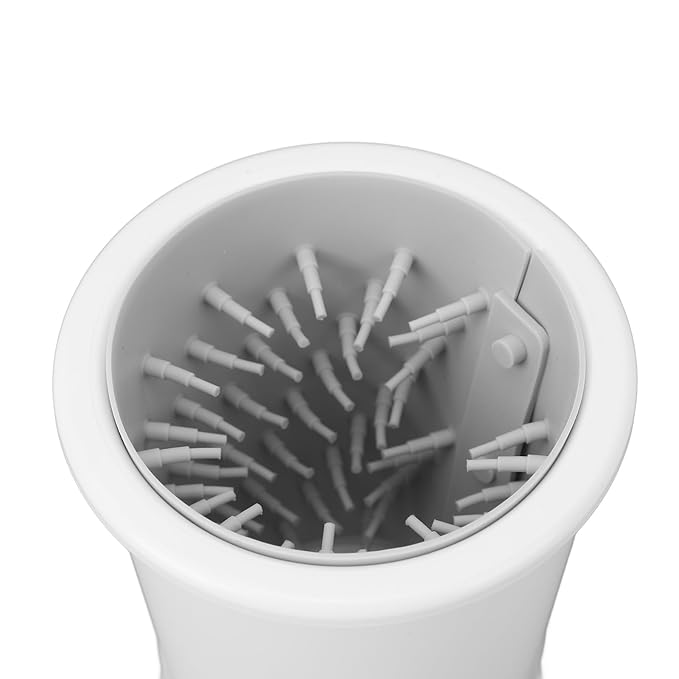 Automatic Dog Paw Cleaner, Rechargeable Soft Silicon Needle Electric Paw Washer with Adjustable Temperature, Deep Cleaning Dog Foot Washer for Pets