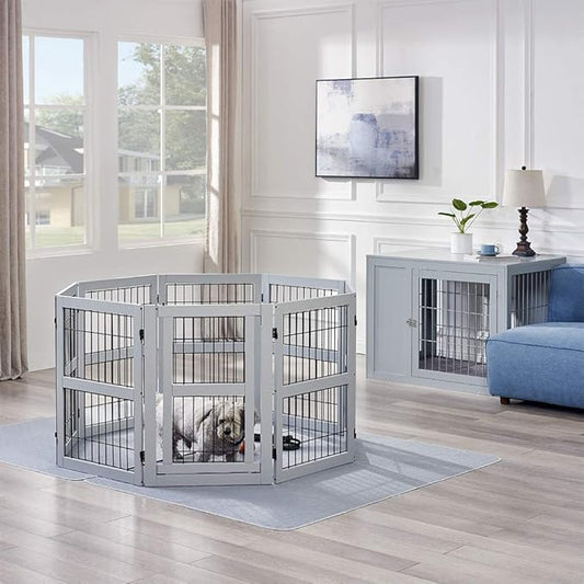 unipaws Waterproof Dog Training Pads for Dog Crate, Playpen, Non-Slip and Washable Pee Mats for Dogs, Floor Protector for Travel, Whelping, Housebreaking and Incontinence, Extra Large 61" x 48"