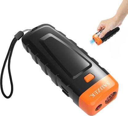 Ultrasonic Dog Trainer | Bark Deterrent Training Device | Anti Barking Silencer | Barks No More Devices | Stop Control Dogs Bad Behavior | Stopper Corrector Clicker Repellent