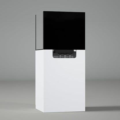 LANDEN RS 60 ReefStar Saltwater Aquarium Reef-Ready Sump Aquarium-50 Gal Display + 20 Gal Sump | 23.6″×21.7″×19.7″ Tank + Cabinet w/Built-in Filtration for Coral & Nano Fish