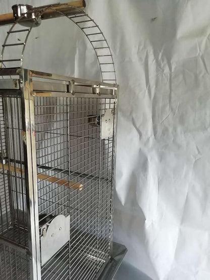 BMWPET SUS201 Stainless Steel PLAYTOP Style Bird CAGE Parrot CAGE 40"X30"X70"