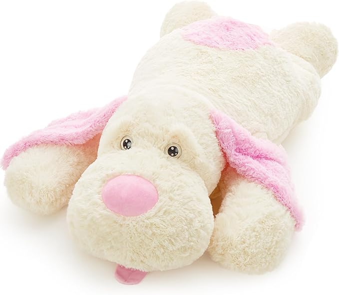 MaoGoLan 52 inches Giant Stuffed Puppy Dog Animal,Ultra Soft Large Dog Plush Soft Plush Dog Pillow Toy for Girls,Kids,Puppy Lover