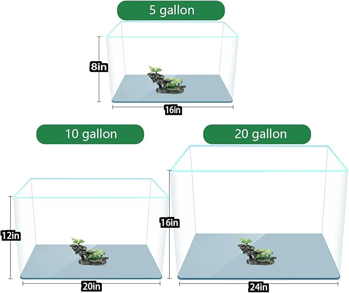 SiissaPeksid Fish Tank Decoration - Aquarium Ornament Rock Cave Landscape,01