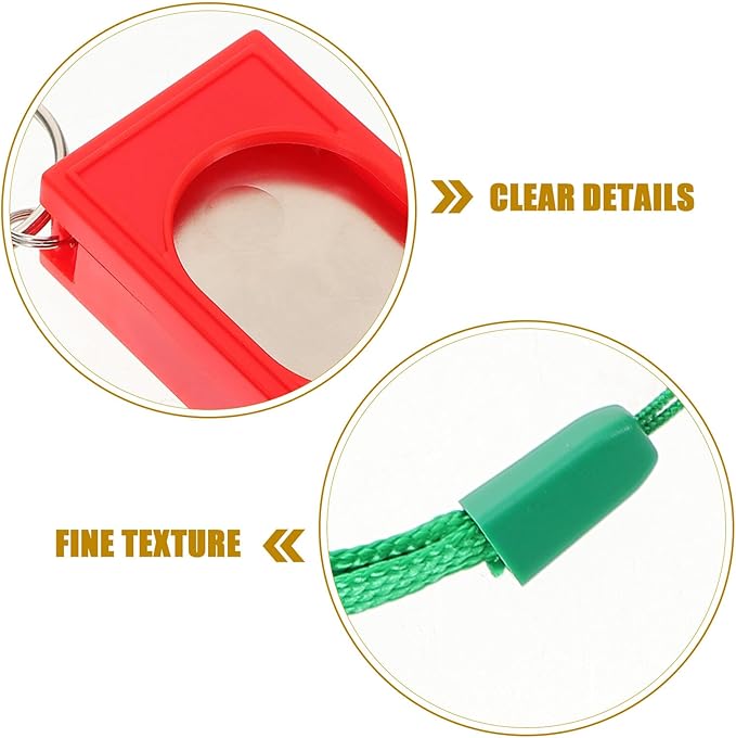 jojofuny 2pcs Portable Pet Training Clickers Lightweight Dog Clickers for Puppy Kitten Potty Training and Behavioral Conditioning