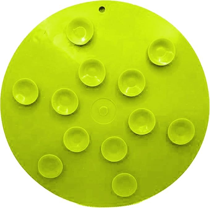 SodaPup Tree of Life eMat – Durable Enrichment Feeder with Suction Cups Made in USA from Non-Toxic, Pet-Safe, Food Safe Rubber for Mental Stimulation, Avoiding Overfeeding, Calming, & More