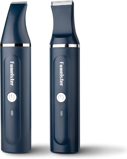 Dog Clippers for Grooming, Cordless Waterproof Dog Hair Trimmer with Type-C Charging, Low Noise for Trimming Cats & Dogs' Specific Areas Around Paws, Eyes & More (Blue)