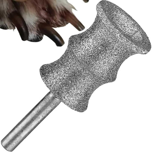 Fit Dremel Dog Nail Grinder Attachment - Diamond Bits & Replacement Heads for 7350-PET/7760-PGK, Refills Tips for Thick Nails Grooming, Safe Grinding Pets 5-150 lbs