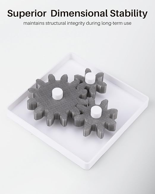 ELEGOO PC Filament 1.75mm Clear Black 1KG, Tough and Durable Professional 3D Printer Filament Dimensional Accuracy +/- 0.05mm 1KG Spool Heat Resistant 3D Printing Polycarbonate Material