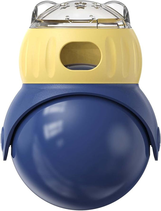 Cat Puzzle Feeder, Interactive Cat Toy & Dog Toys, Treat Dispenser for Indoor Cats, Small Dogs, Puppies, Slow Feeder, Enrichment Toy for IQ Training, Mental Stimulation, Relieve Boredom, Gifts