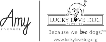 Lucky Love Dog - Adjustable Collar and Leash Set with Easy Click Buckle for Small to Large Dogs, Durable, & Comfortable Collar for Male & Female Dogs, Puppies & Adult - CarrieBelle Combo, XS