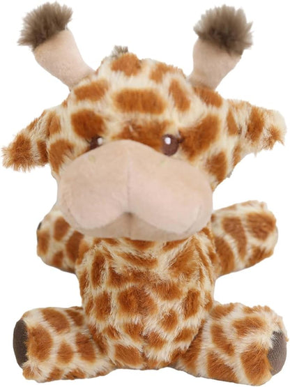 GOOC Kawaii Stuffed Giraffe Animal Fluffy Plush Toy Sitting Baby Giraffe Plushies Doll Anime Gift for Kids or Lover 10 Inch