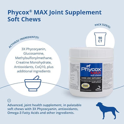 MAX Dog Joint Supplement Soft Chews, 90 Ct