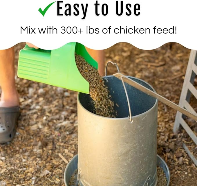 Buff Clucks Herb Supplement for Backyard Chickens - Natural Chicken Treats, Poultry Feed Botanical Mix, Plant-Based Coop Snacks for Daily Wellness, Feather Quality, Egg Production, USA (5 LB)