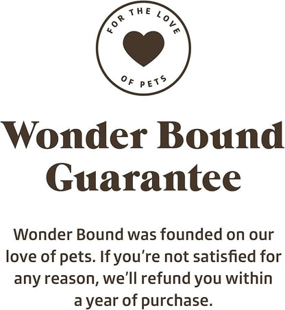 Wonder Bound Dog Dental Treats for Large Dogs (Over 50 lbs), Fresh Mint Flavor, Made with Real Chicken, Nubbed Texture for Plaque & Tartar Control, Freshens Breath While Chewing, 9 Count