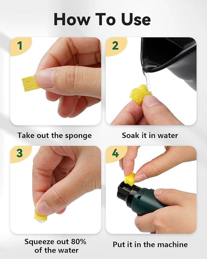 weini Dog Nail Grinder Upgraded-Professional 5-Speed Electric Rechargeable Pet Nail Trimmer Painless Paws Grooming & Smoothing, Sponge Dust Collection for Small Medium Large Dogs&Cats, White