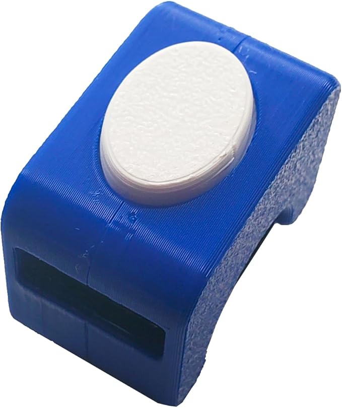 Flex Clicker Hands-Free Training Ring | Finger Clicker for Pet Obedience | Puppy Behavior Corrector | Animal Trainer for Birds & Horses | Dog Training Accessory | Easy-to-Use Pet Teaching Aid | Blue