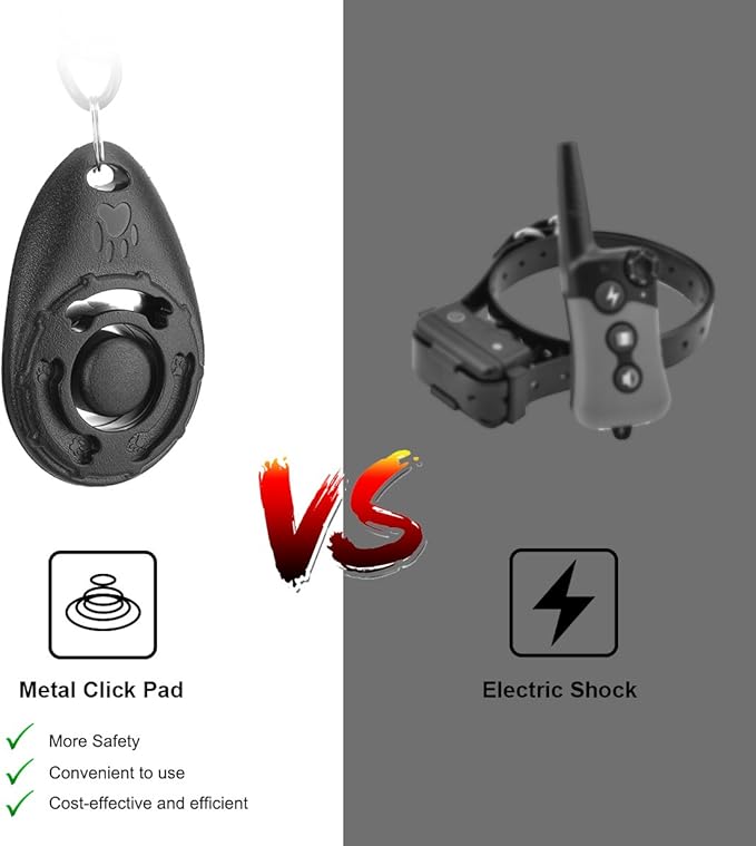 Diyife Clicker Training for Dogs, [4 Pcs, Multi-Color] Dog Clicker for Training, Clicker Dog Training with Wrist Strap, Clicker for Pets, Dog Clicker Perfect for Dog Cat Horse Behavioral Training