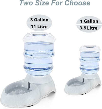 Pet Water Dispenser Station for Large Dogs and Cats,1 Gallon/3.8L Gravity Automatic Feeder, Cat Dog Water Fountain, Dog Water Bowl Dispenser,Large Breed Dog Drinking Fountain