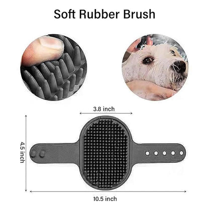 Dog Paw Cleaner for Large Dogs With 3 Towels & Bath Brush, Muddy Foot Washer for Pets