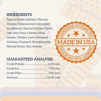 Groovies Flexible, Yet Moderately Tough Daily Dog Dental Chews. Powered by USA-Patented DentalFit Technology. No Added Gluten, No Artificial Flavors or Colors. Original 12oz Medium (20Chews)