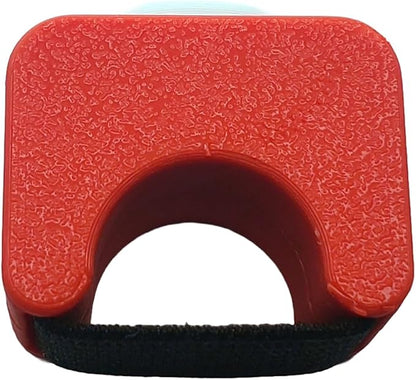 Flex Clicker Hands-Free Training Ring | Finger Clicker for Dog Obedience | Puppy Behavior Tool | Animal Trainer for Birds & Horses | Pet Discipline & Behavior Aid | Easy-to-Use Teaching Device | Red